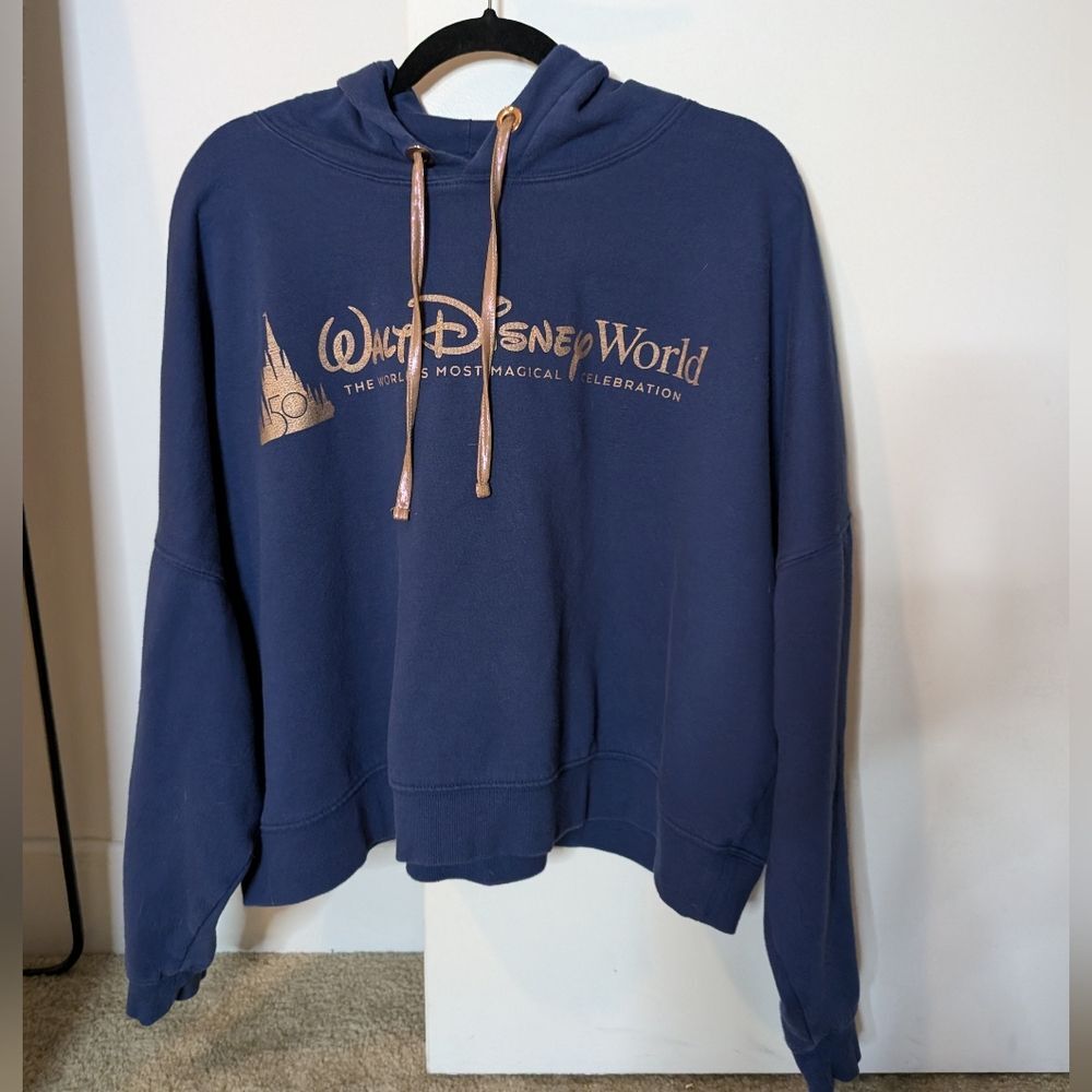 Walt Disney World 50th Anniversary Castle Hoodie Sz 2X